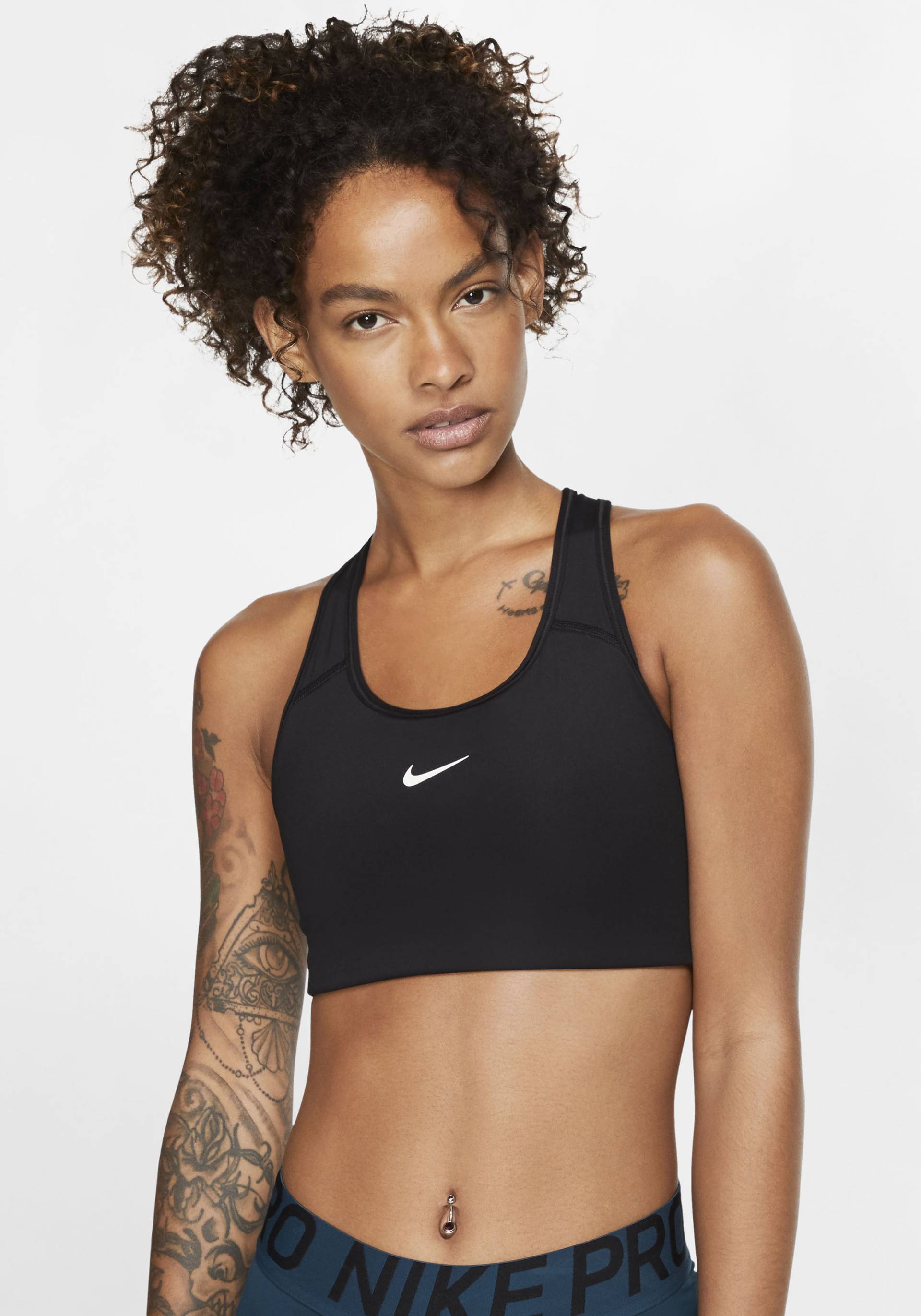 Nike Sport-BH »Dri-FIT Swoosh Women's Medium-Support 1-Piece Pad Sports Bra« von Nike