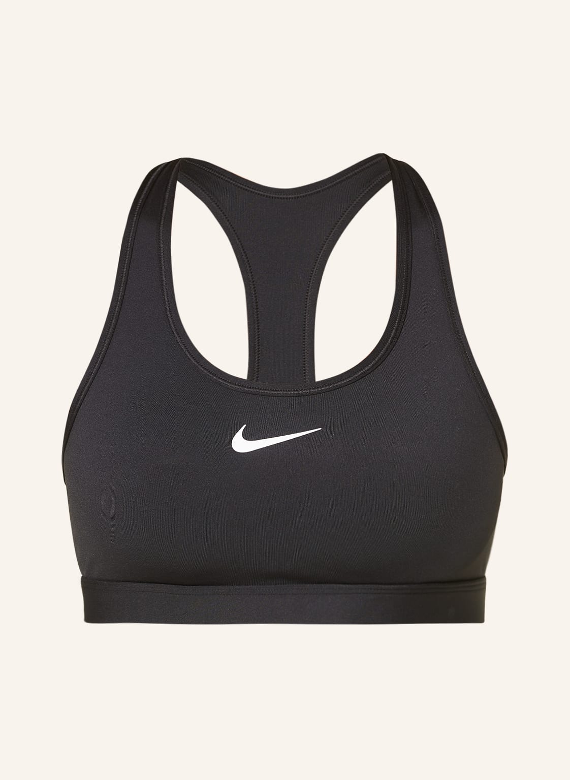 Nike Sport-Bh Dri-Fit Swoosh Mit Mesh schwarz von Nike