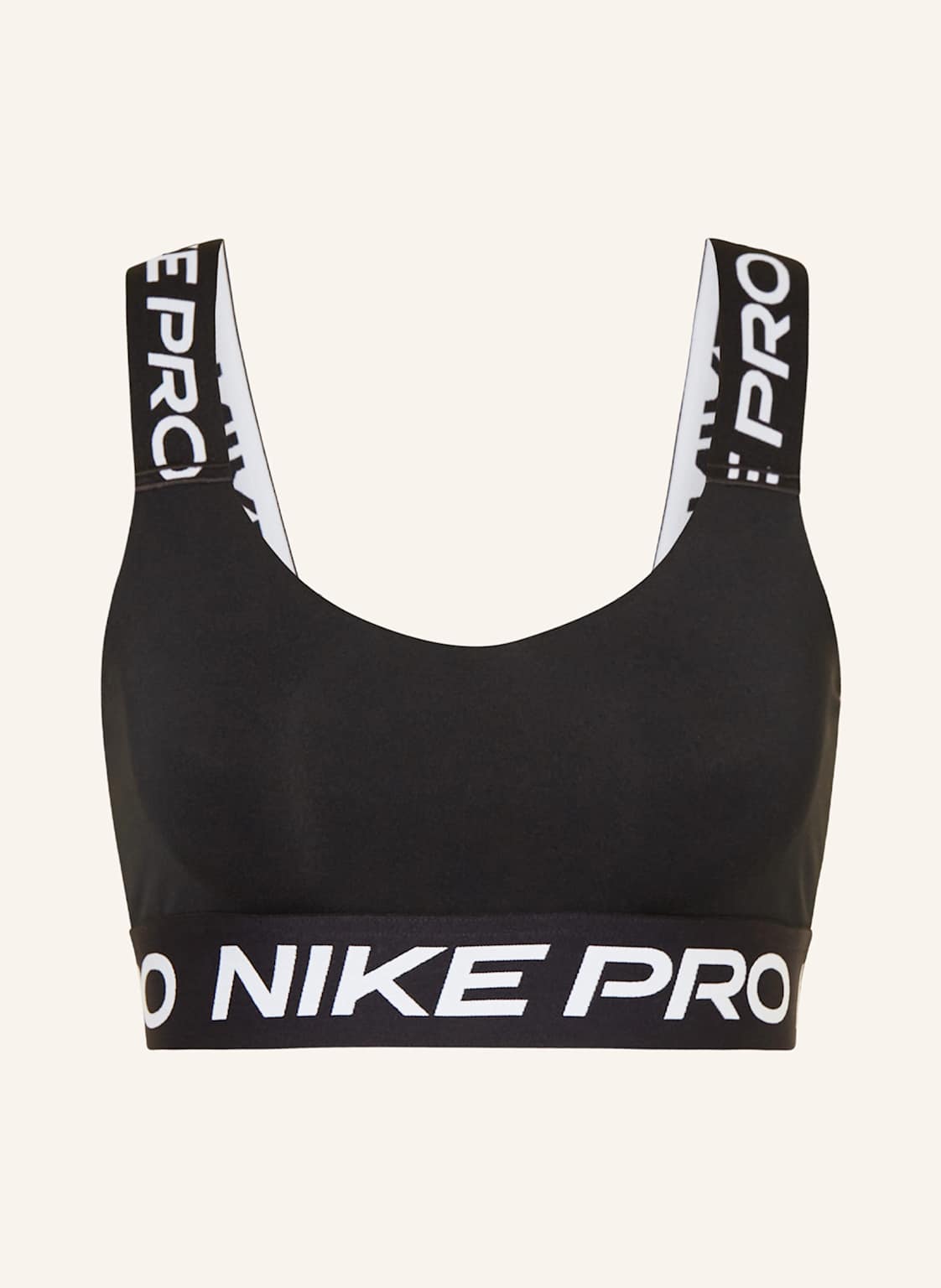 Nike Sport-Bh Nike Pro schwarz von Nike