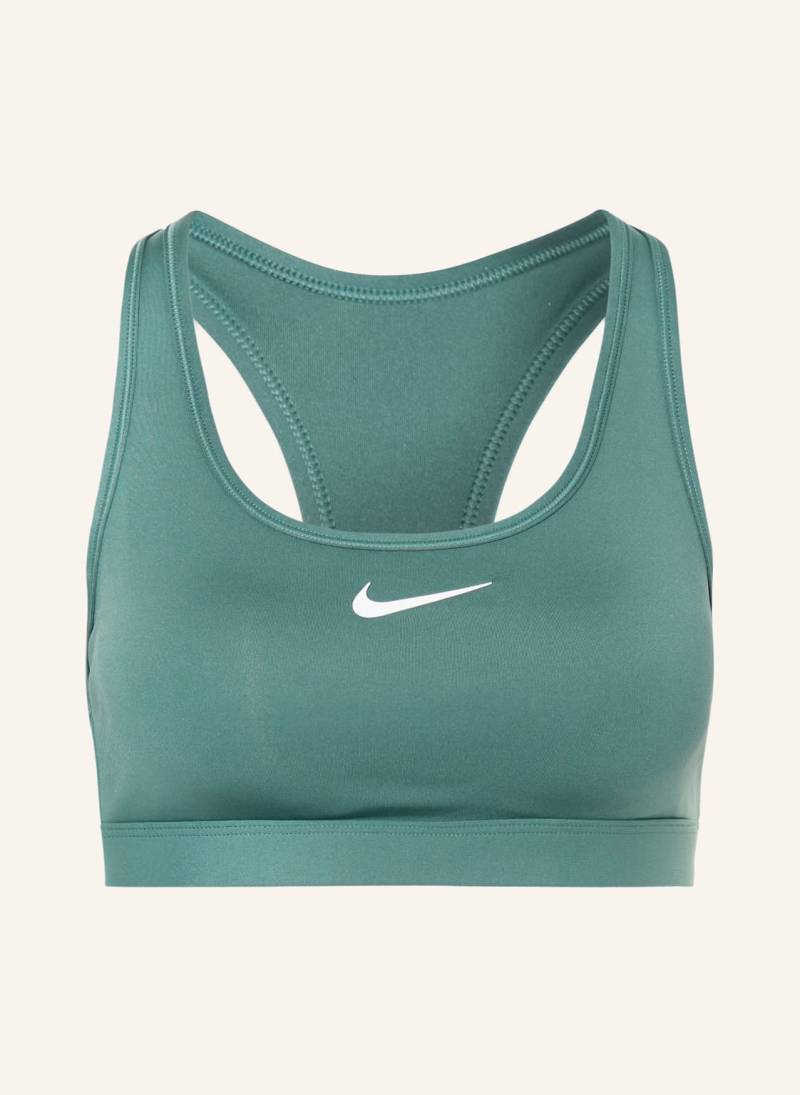 Nike Sport-Bh Swoosh gruen von Nike