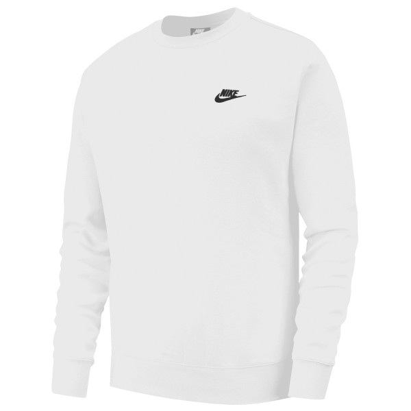 Nike - Sportswear Club Fleece Crew - Pullover Gr 3XL;4XL;L;M;S;XL;XXL schwarz;weiß von Nike