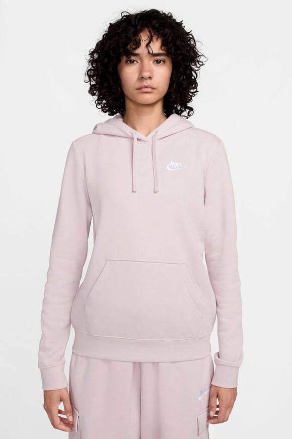 Nike Sportswear Club Fleece Kapuzensweatshirt | Platinum Violet | Damen  | M von Nike