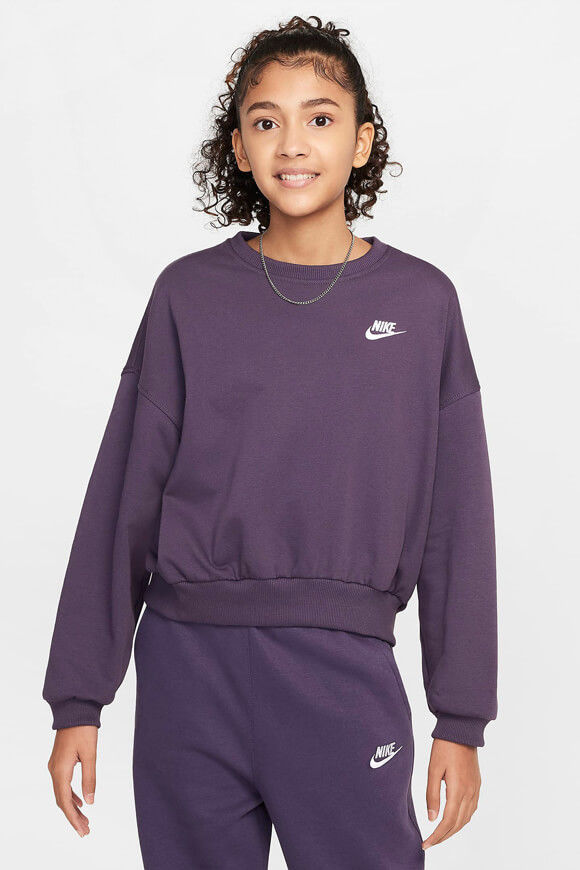 Nike Sportswear Club Fleece Oversize Sweatshirt | Dark Raisin | Mädchen  | L von Nike