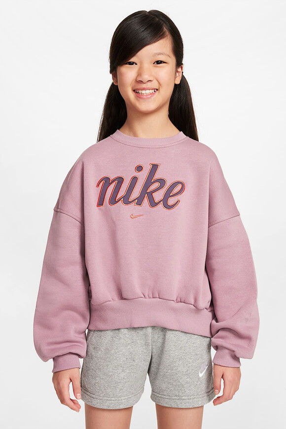 Nike Sportswear Club Fleece Oversize Sweatshirt | Plum Dust | Mädchen  | L von Nike