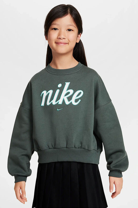 Nike Sportswear Club Fleece Oversize Sweatshirt | Vintage Green | Mädchen  | L von Nike