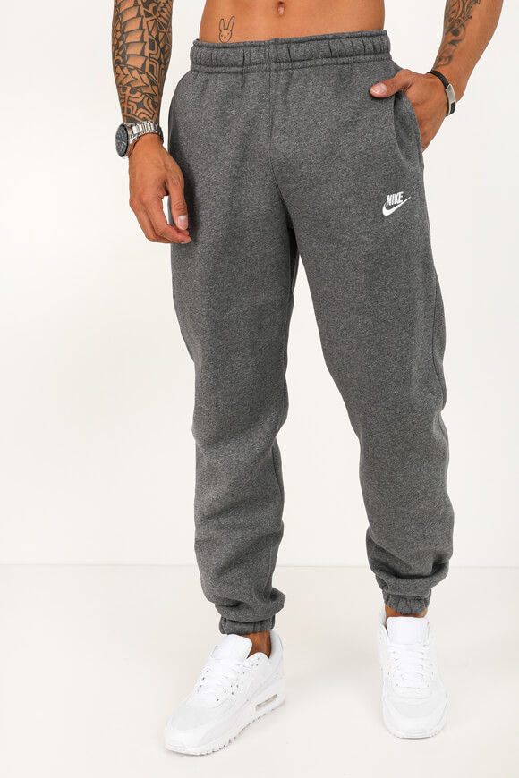 Nike Sportswear Club Fleece Sweathose | Dark Grey Heather | Herren  | L von Nike