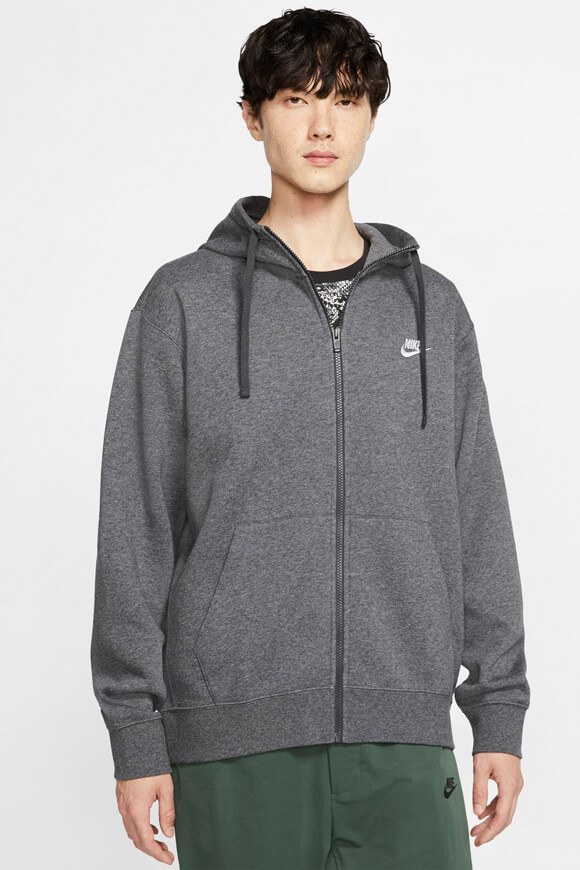 Nike Sportswear Club Kapuzensweatjacke | Dark Grey Heather | Herren | M Nike Sportswear Club Kapuzensweatjacke | Dark Grey Heather | Herren | M von Nike