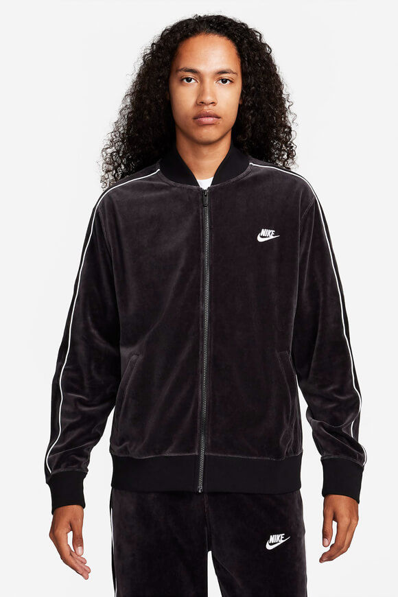 Nike Sportswear Club Samt Jacke | Black | Herren  | L von Nike