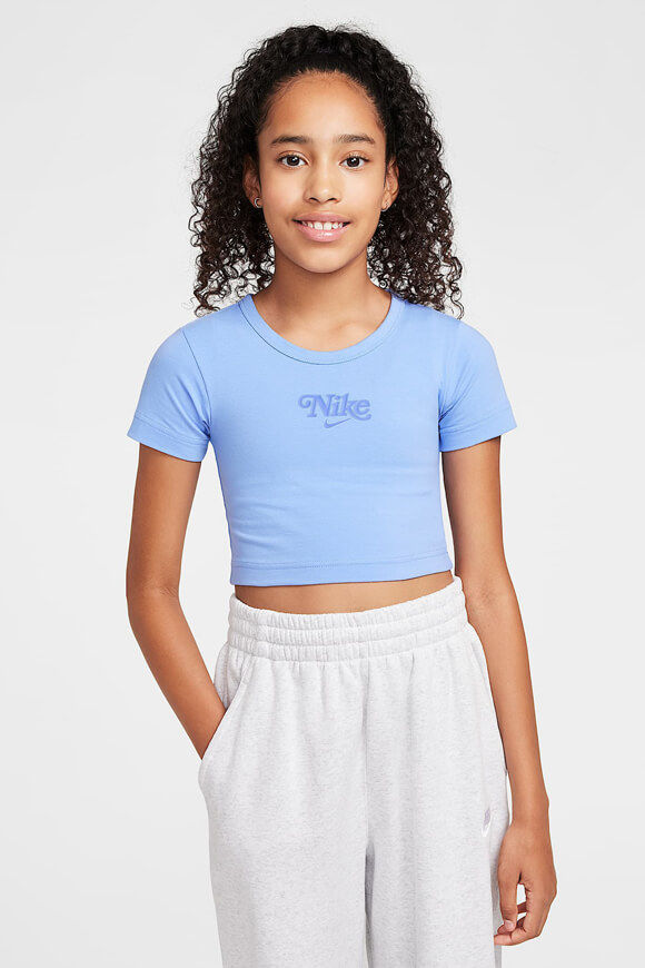 Nike Sportswear Crop T-Shirt | Royal Pulse | Mädchen  | L von Nike