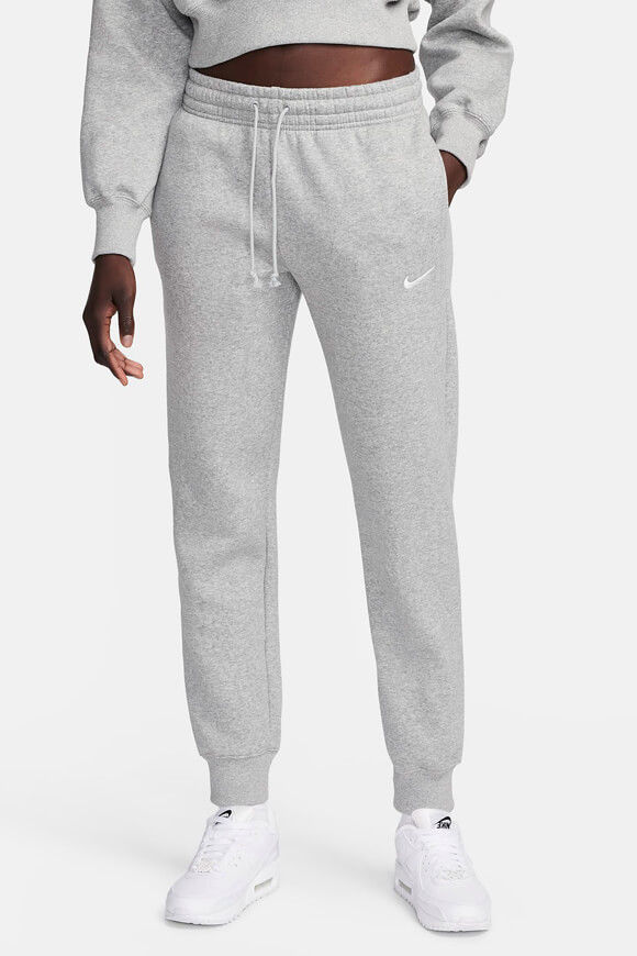 Nike Sportswear Phoenix Fleece Sweathose | Dark Grey Heather + Sail | Damen  | M von Nike