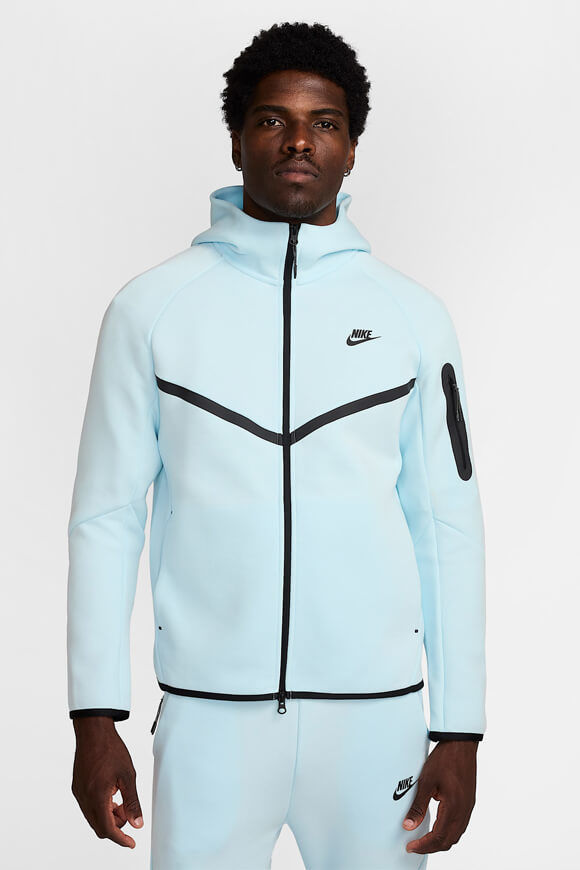 Nike Sportswear Tech Fleece Kapuzensweatjacke | Glacier Blue | Herren  | XS von Nike