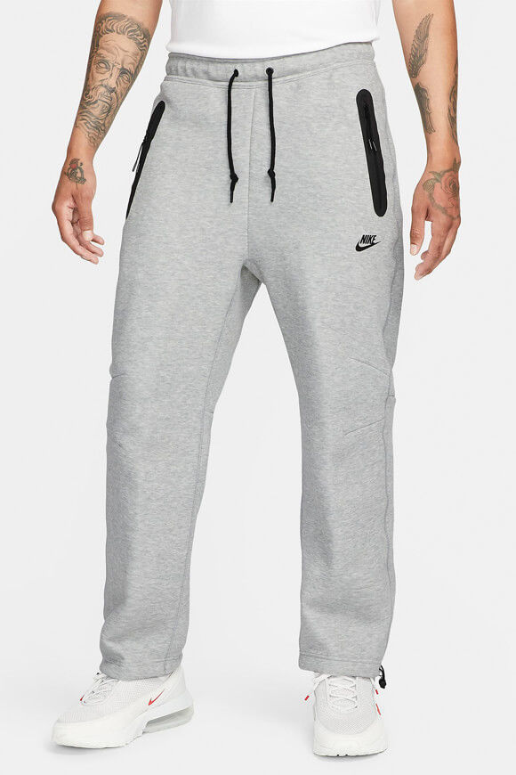 Nike Sportswear Tech Fleece Sweathose | Light Grey Heather + Black | Herren  | L von Nike