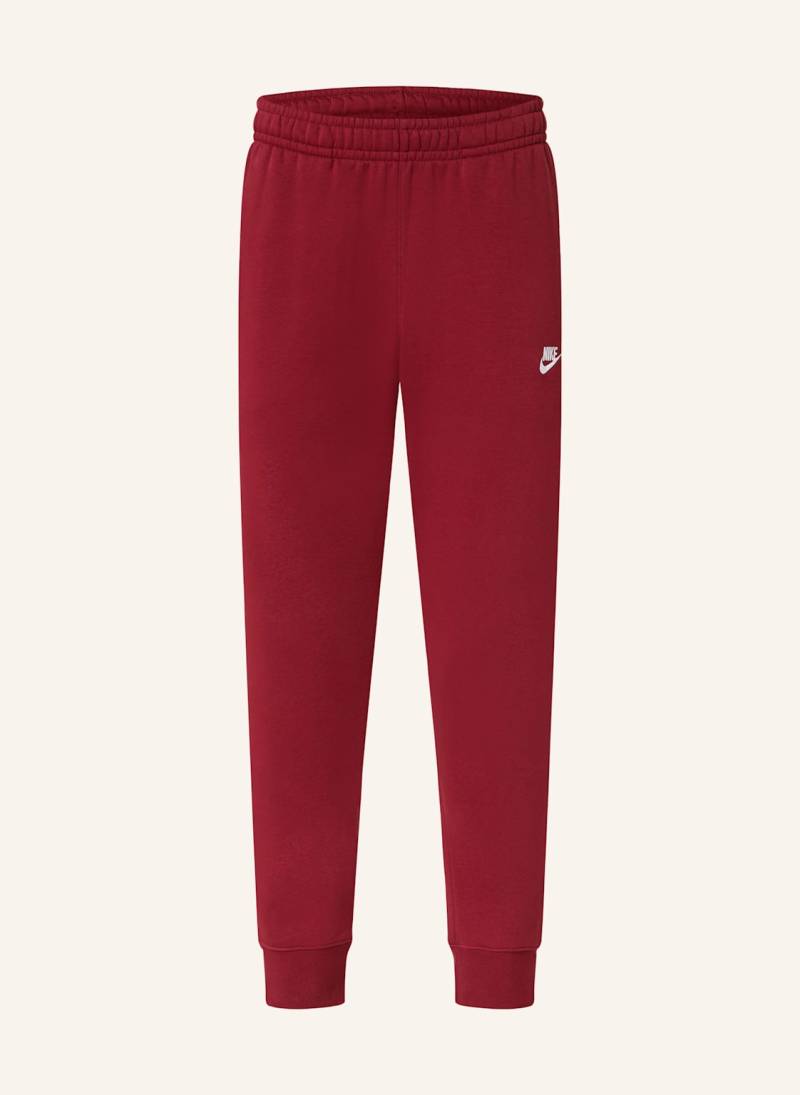 Nike Sweatpants Club Fleece rot von Nike