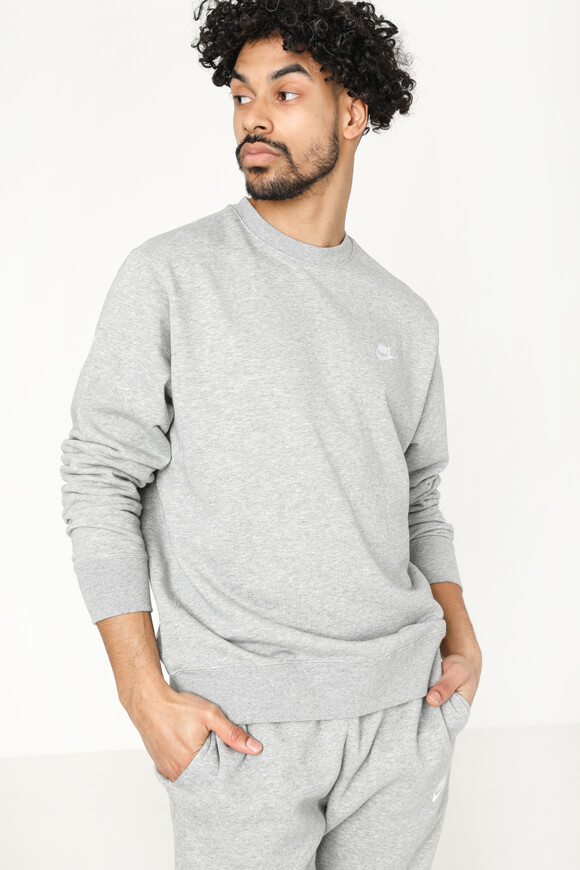 Nike Sweatshirt | Grau meliert | Herren  | L von Nike