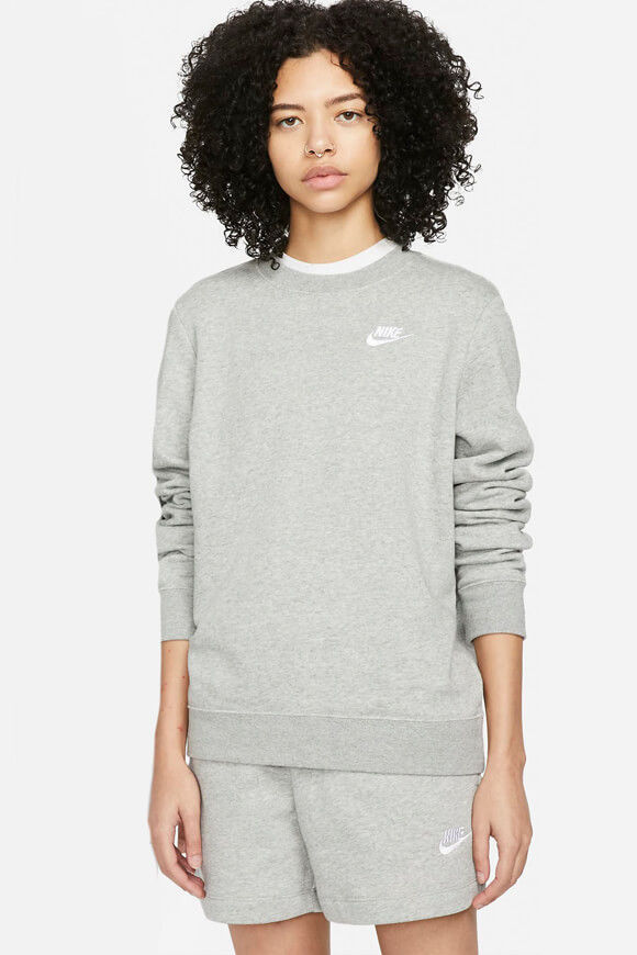 Nike Sweatshirt | Light Grey Heather | Damen  | M von Nike