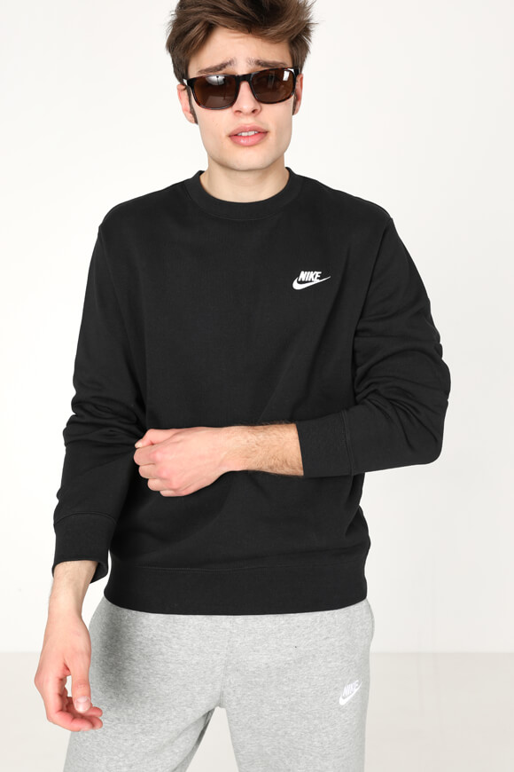 Nike Sweatshirt | Schwarz + Weiss | Herren  | L von Nike