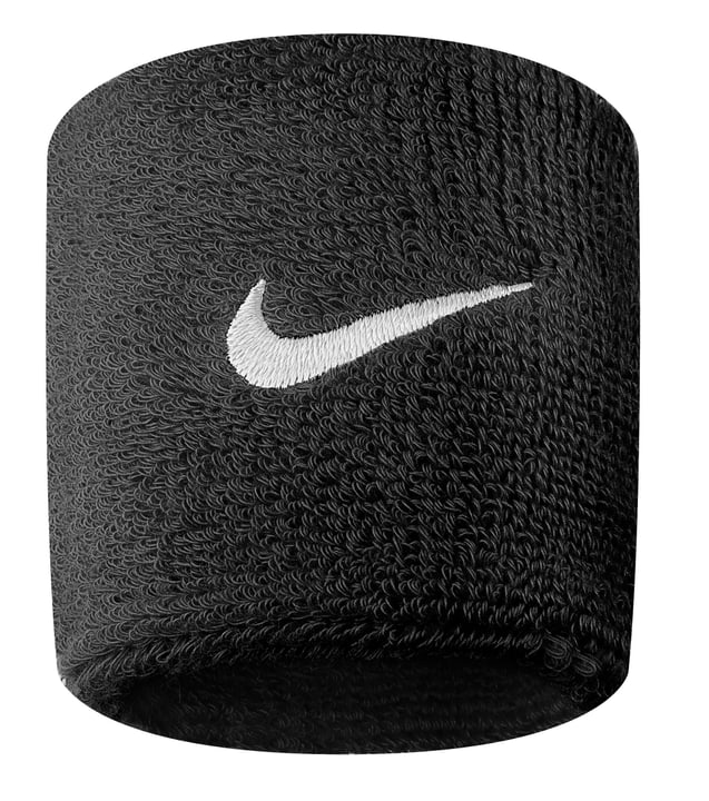 Nike Swoosh Wristbands Schweissband schwarz von Nike