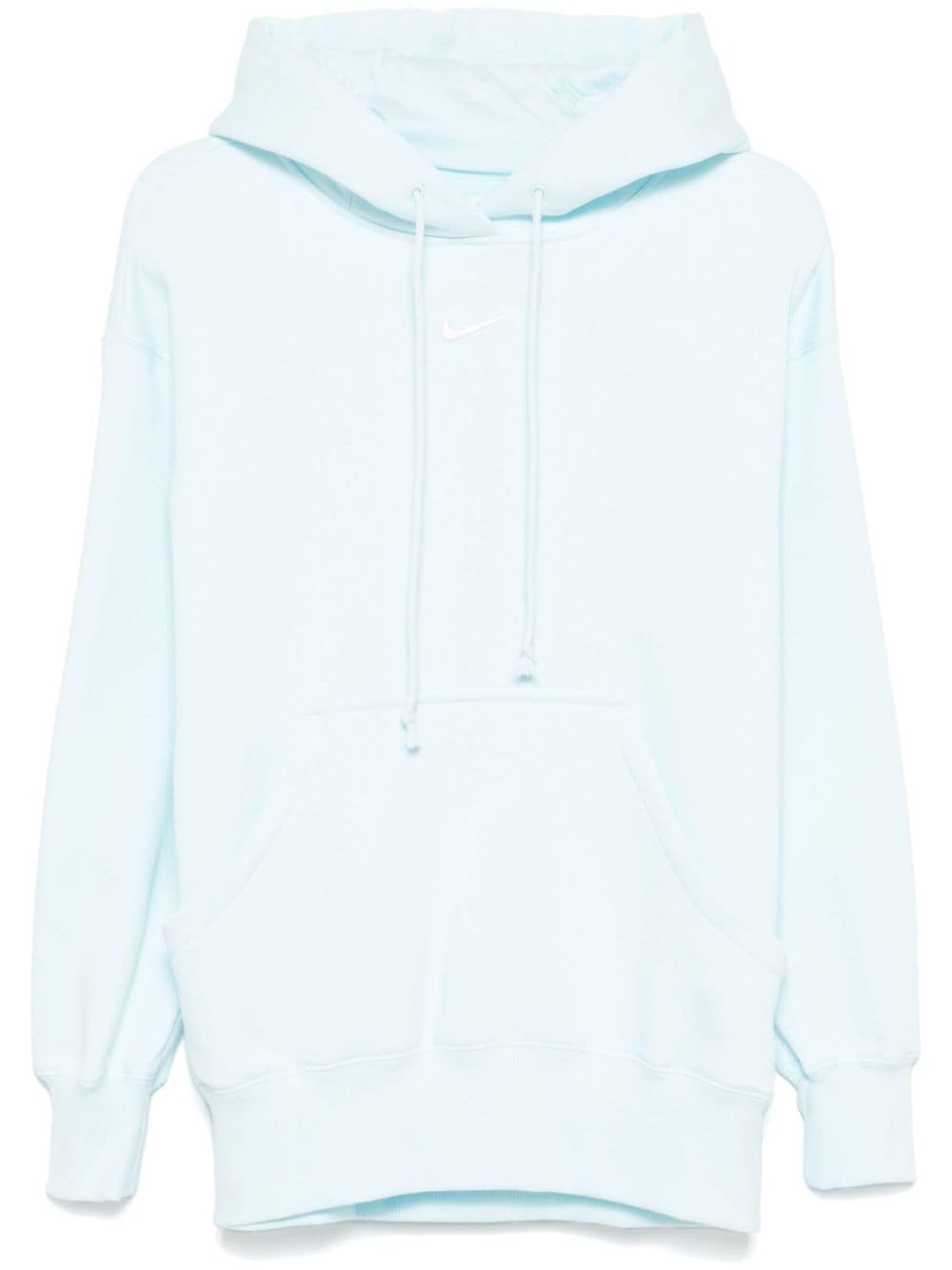 Nike Swoosh-embroidered hoodie - Blue von Nike