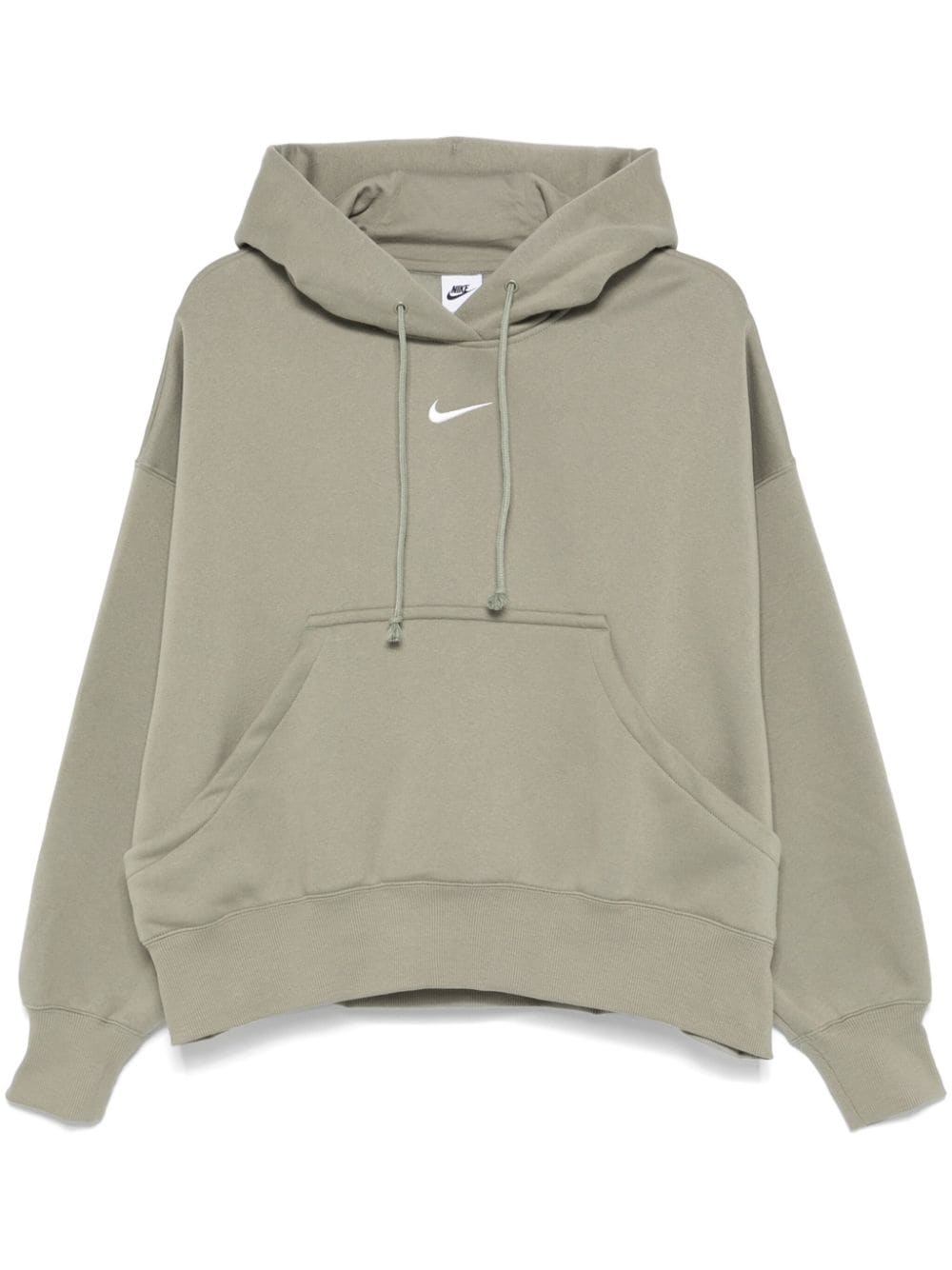 Nike Swoosh-embroidered hoodie - Green von Nike