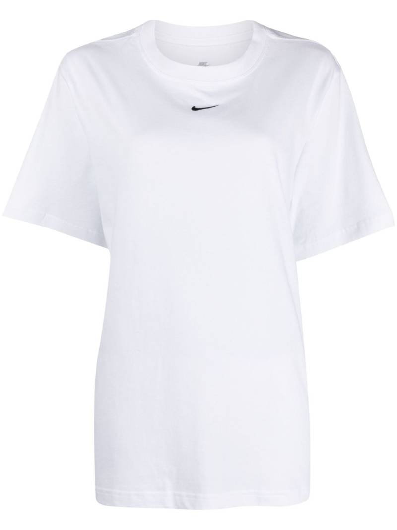 Nike Swoosh-logo cotton T-shirt - White von Nike