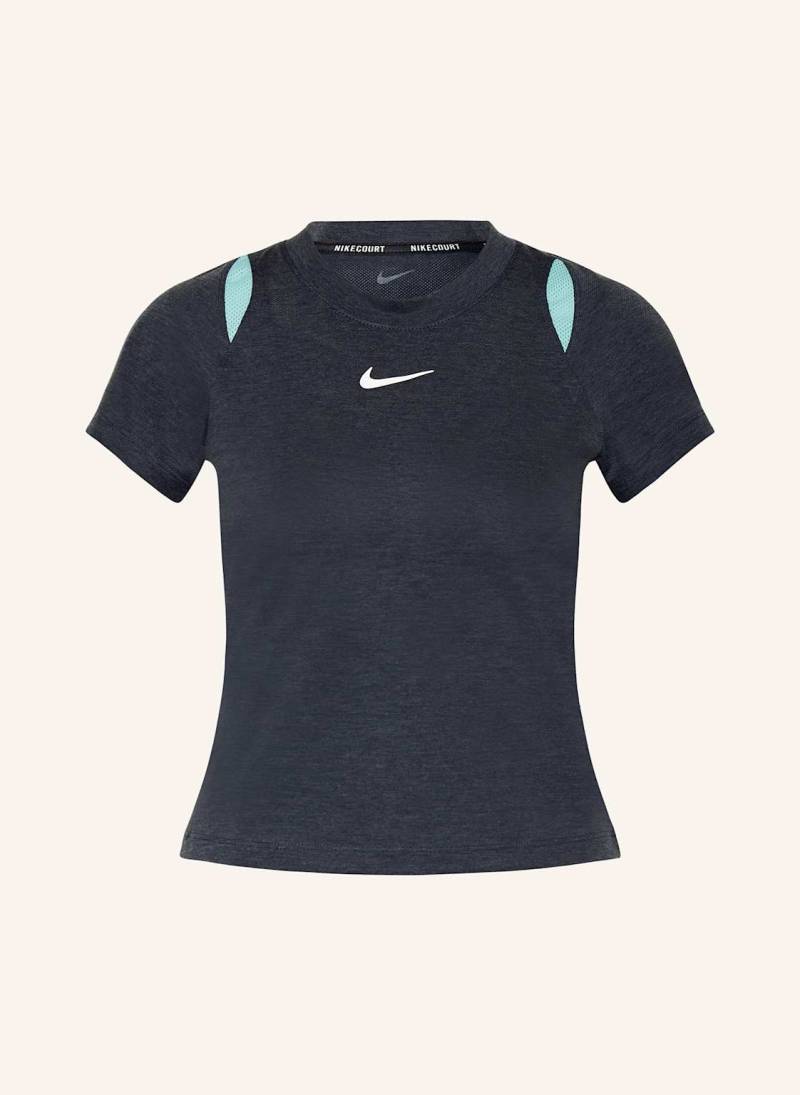 Nike T-Shirt Court Advantage Dri-Fit blau von Nike