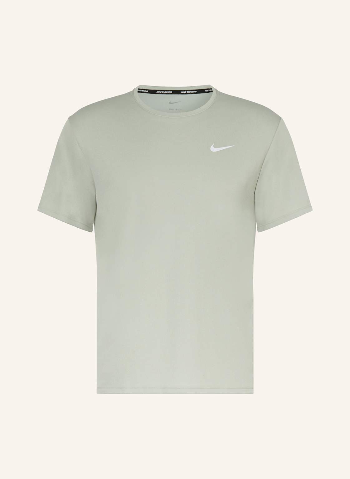 Nike Laufshirt Miler gruen von Nike