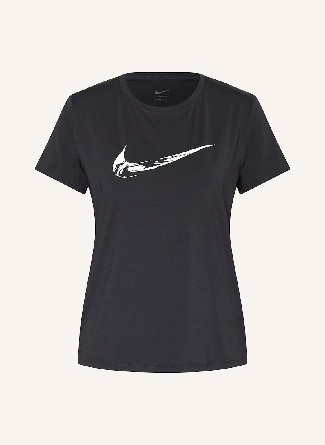 Nike Laufshirt One schwarz Nike Laufshirt One schwarz von Nike