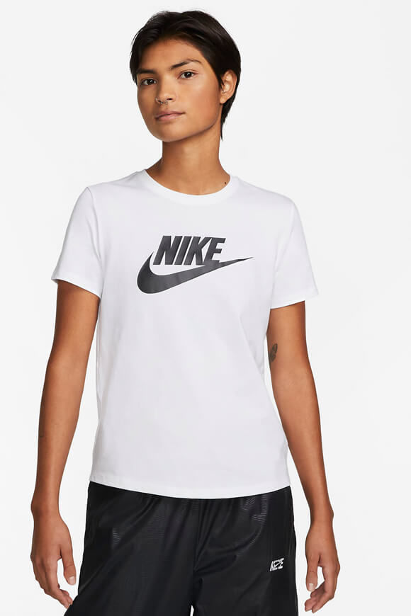 Nike T-Shirt | White | Damen  | L von Nike