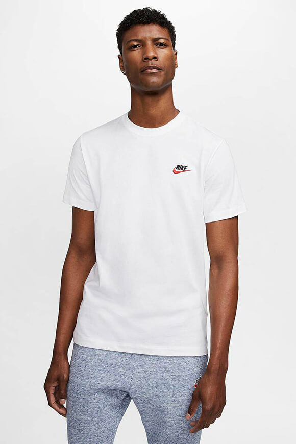 Nike T-Shirt | White | Herren  | L von Nike