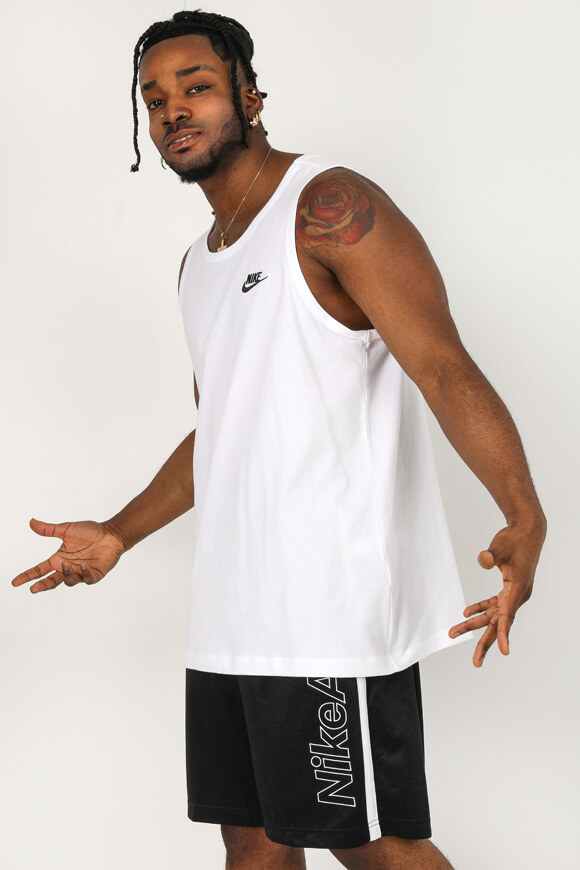 Nike Sportswear Club Tanktop | White | Herren  | L von Nike