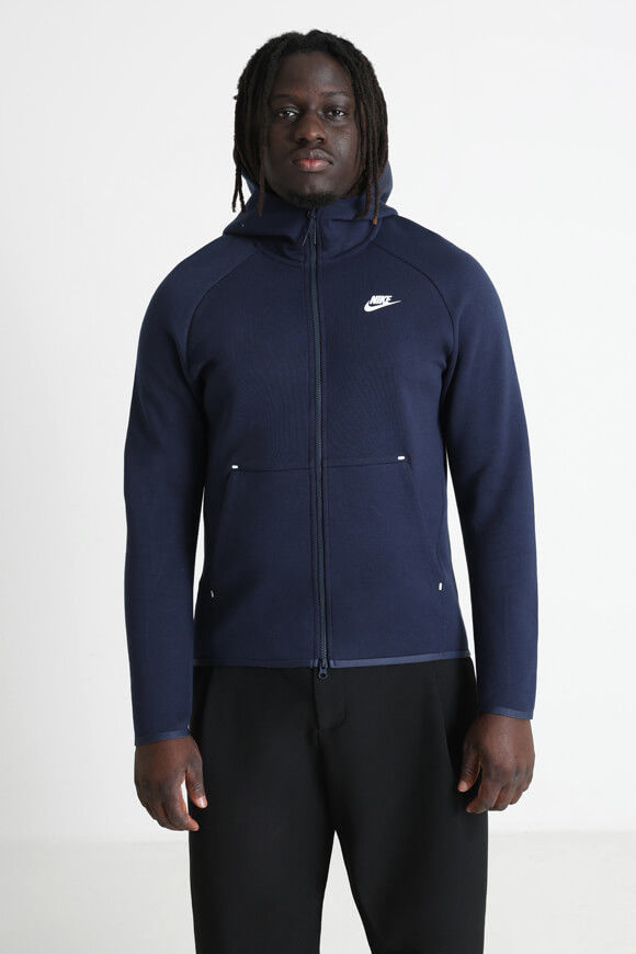 Nike Tech Fleece Kapuzensweatjacke | Obsidian | Herren  | S von Nike