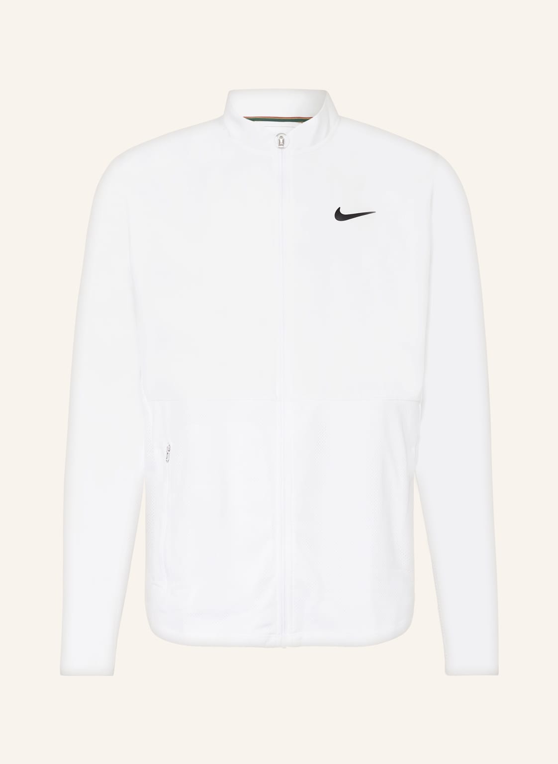 Nike Tennisjacke Court Advantage Mit Mesh weiss von Nike