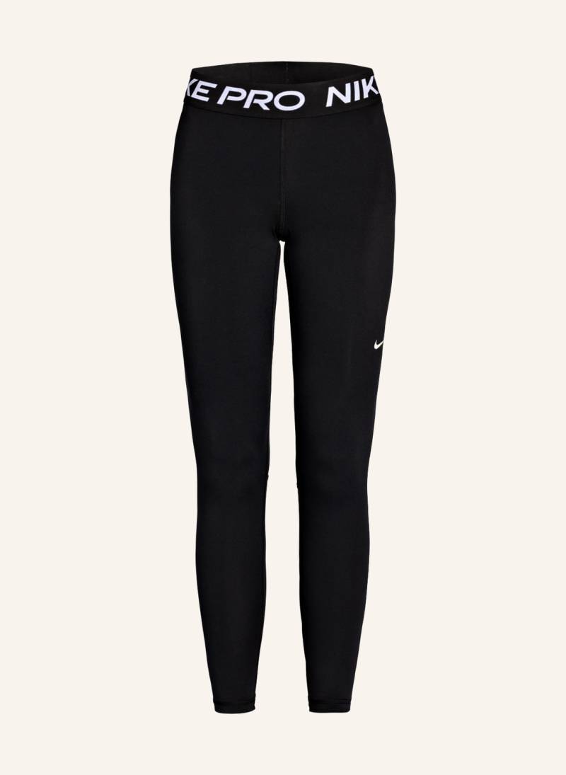 Nike Tights Nike Pro Mit Mesh schwarz von Nike