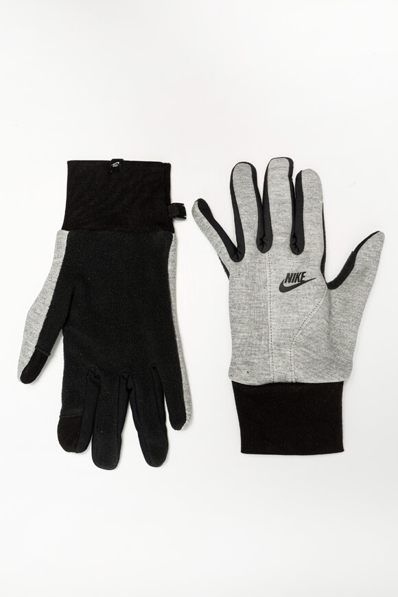 Nike Touchscreen Handschuhe | Grau meliert + Schwarz | Herren  | L von Nike