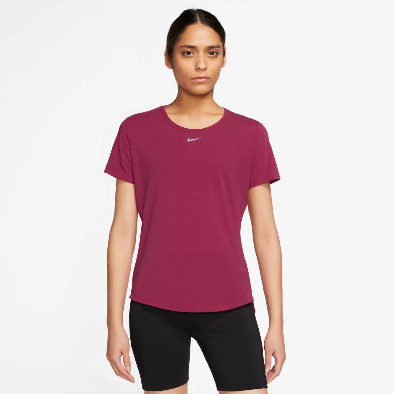 Nike Trainingsshirt »DRI-FIT UV ONE LUXE WOMEN'S STANDARD FIT SHORT-SLEEVE TOP« von Nike