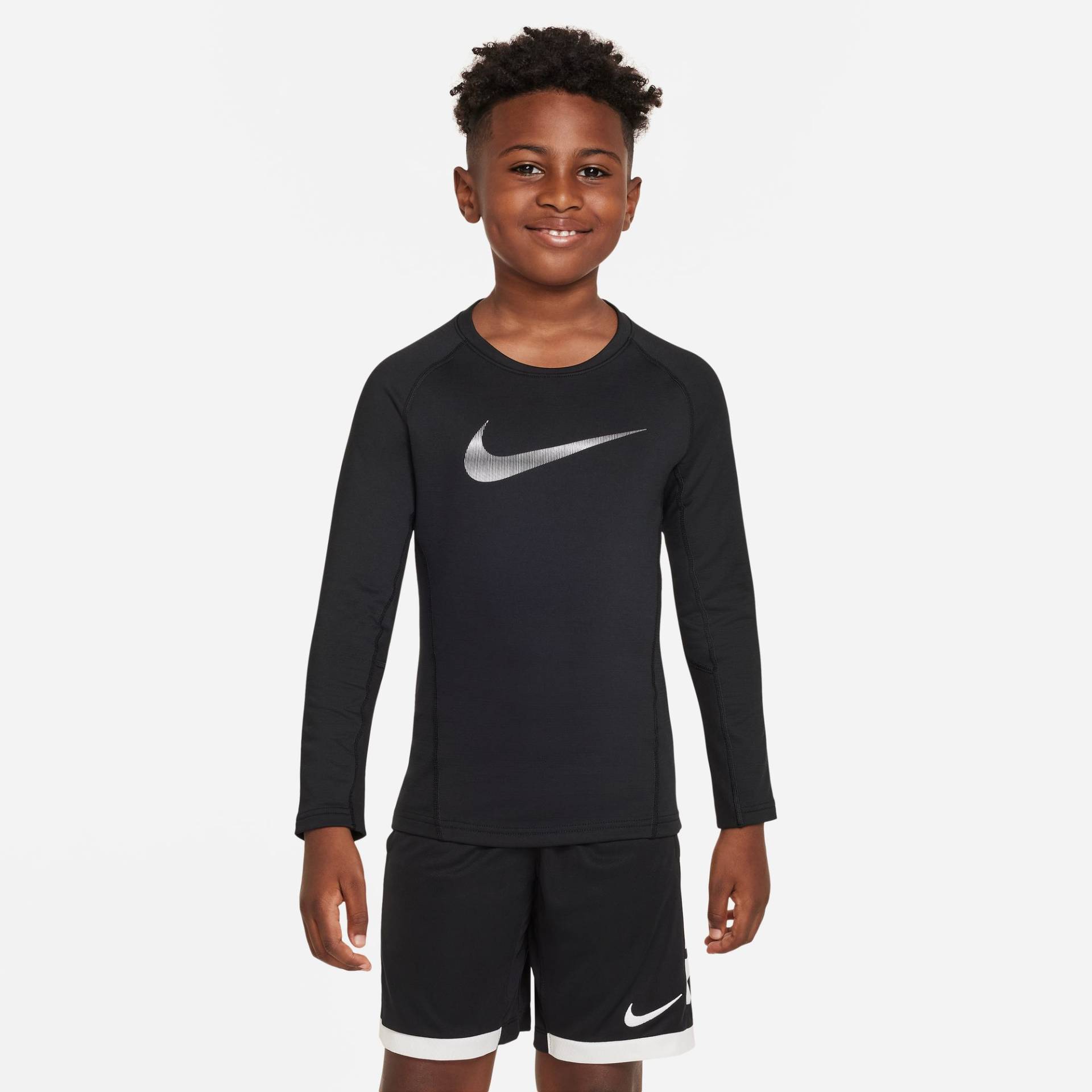 Nike Trainingsshirt »PRO WARM BIG KIDS' (BOYS') LONG-SLEEVE TOP - für Kinder« von Nike