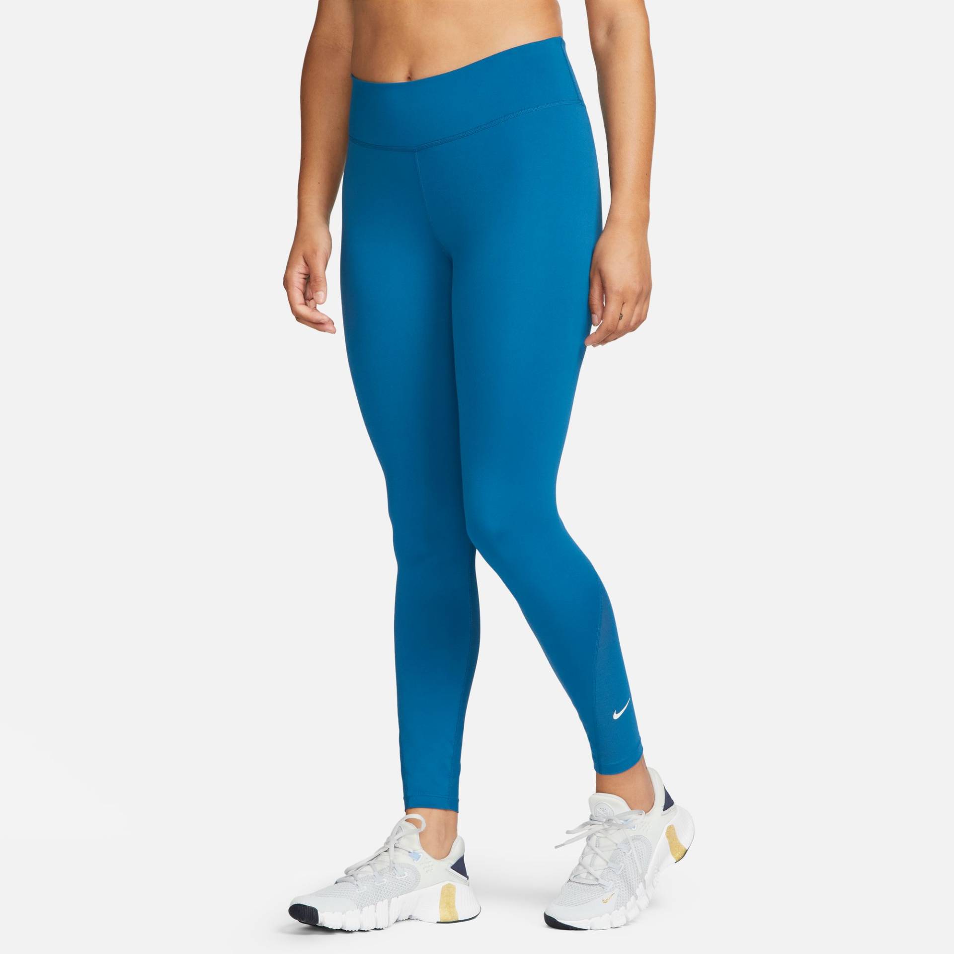 Nike Trainingstights »ONE WOMEN'S MID-RISE / MESH-PANELED LEGGINGS« Nike Trainingstights »ONE WOMEN'S MID-RISE / MESH-PANELED LEGGINGS« von Nike