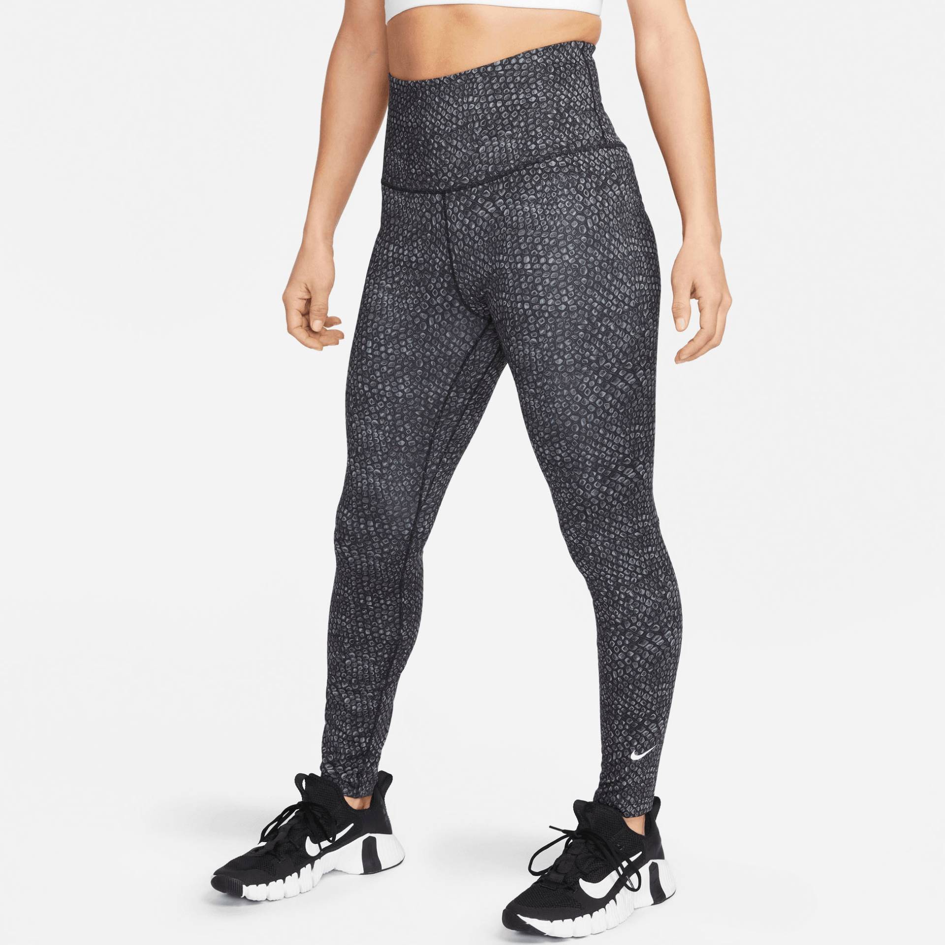 Nike Trainingstights »One Dri-FIT Women's High-Rise / All-Over-Print Leggings« von Nike