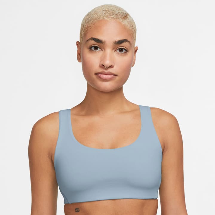 Nike W Alate All U Low Sports Bra Sport-BH hellblau Nike W Alate All U Low Sports Bra Sport-BH hellblau von Nike