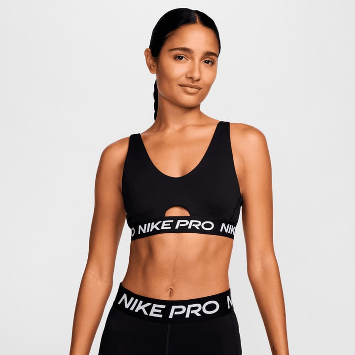 Nike W Indy Plunge Bra SW Sport-BH schwarz von Nike