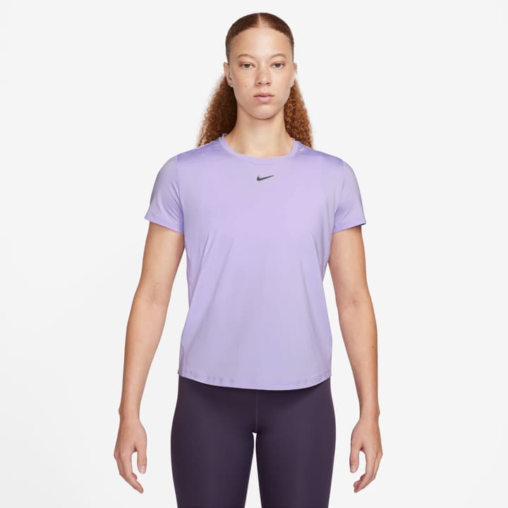 Nike W NK One Classic DF SS Top T-Shirt lila von Nike