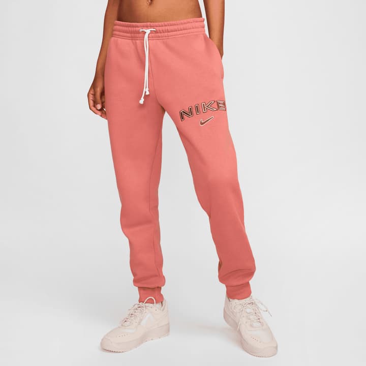 Nike W NSW Phoenix Fleece Pants Logo Jogginghose terra-cotta von Nike