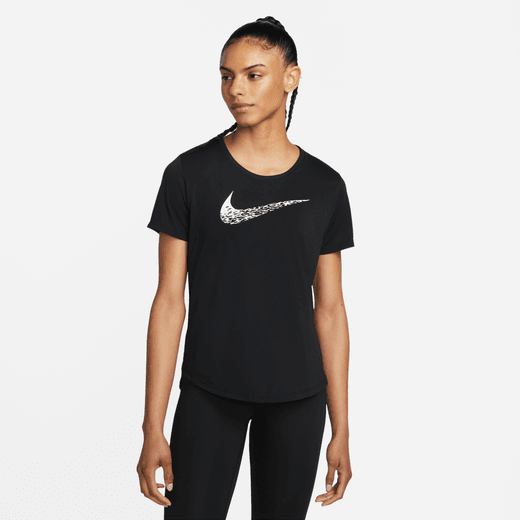 Nike W Nk Swoosh Run Ss Top-L L von Nike