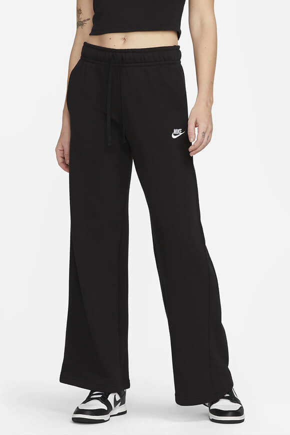 Nike Wide Leg Sweathose | Black | Damen  | L von Nike