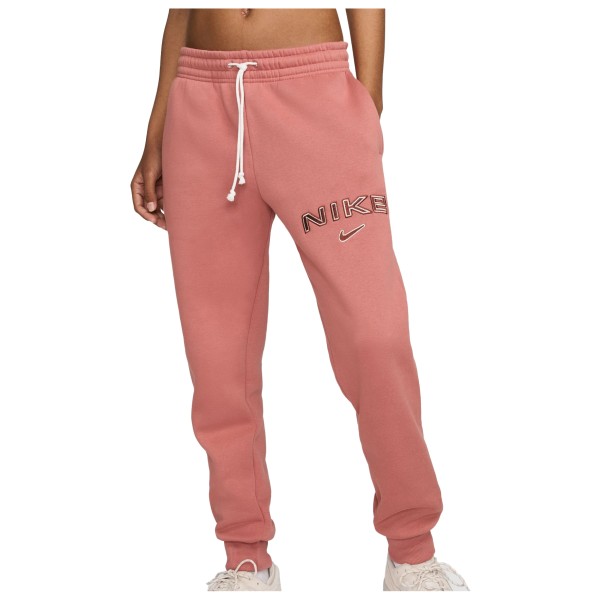 Nike - Women's NSW Phoenix Fleece MR Standard Logo Pant - Trainingshose Gr L;M;S;XL beige;rosa von Nike