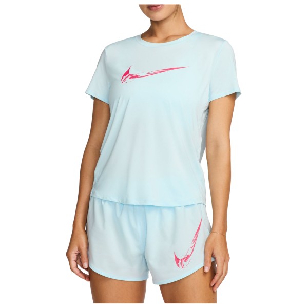 Nike - Women's One Swoosh Dri-Fit Shirt - Laufshirt Gr L grau von Nike