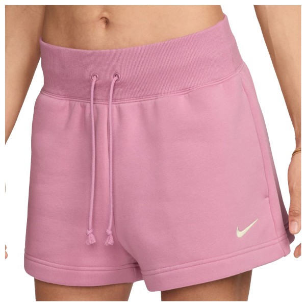 Nike - Women's Sportswear Phoenix Fleece Hoody - Laufshorts Gr S rosa von Nike