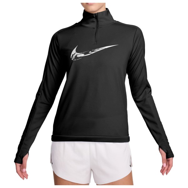 Nike - Women's Swoosh Running 1/2 Zip - Laufshirt Gr L schwarz von Nike