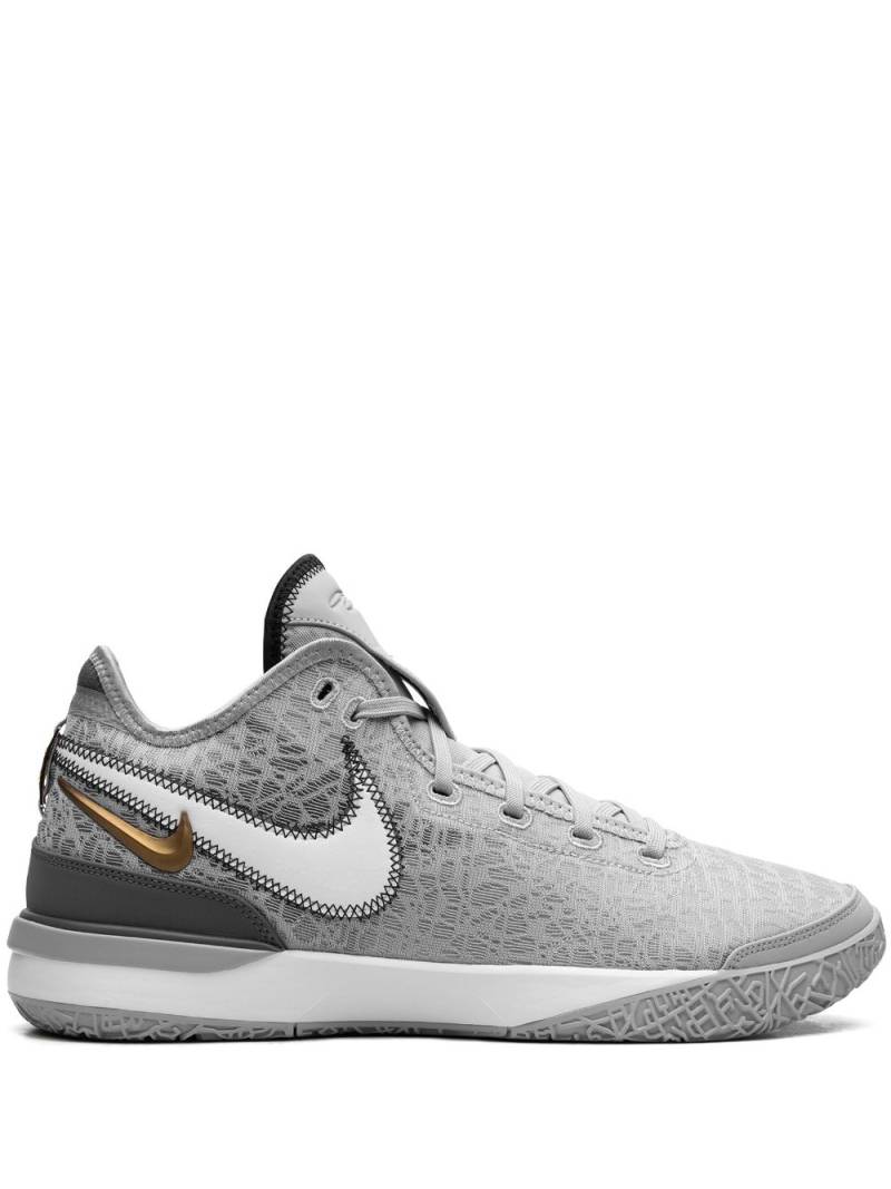 Nike Zoom LeBron NXXT Gen "Wolf Grey Metallic Gold" von Nike