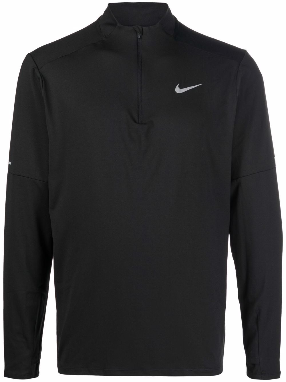 Nike half-zip running T-shirt - Black von Nike